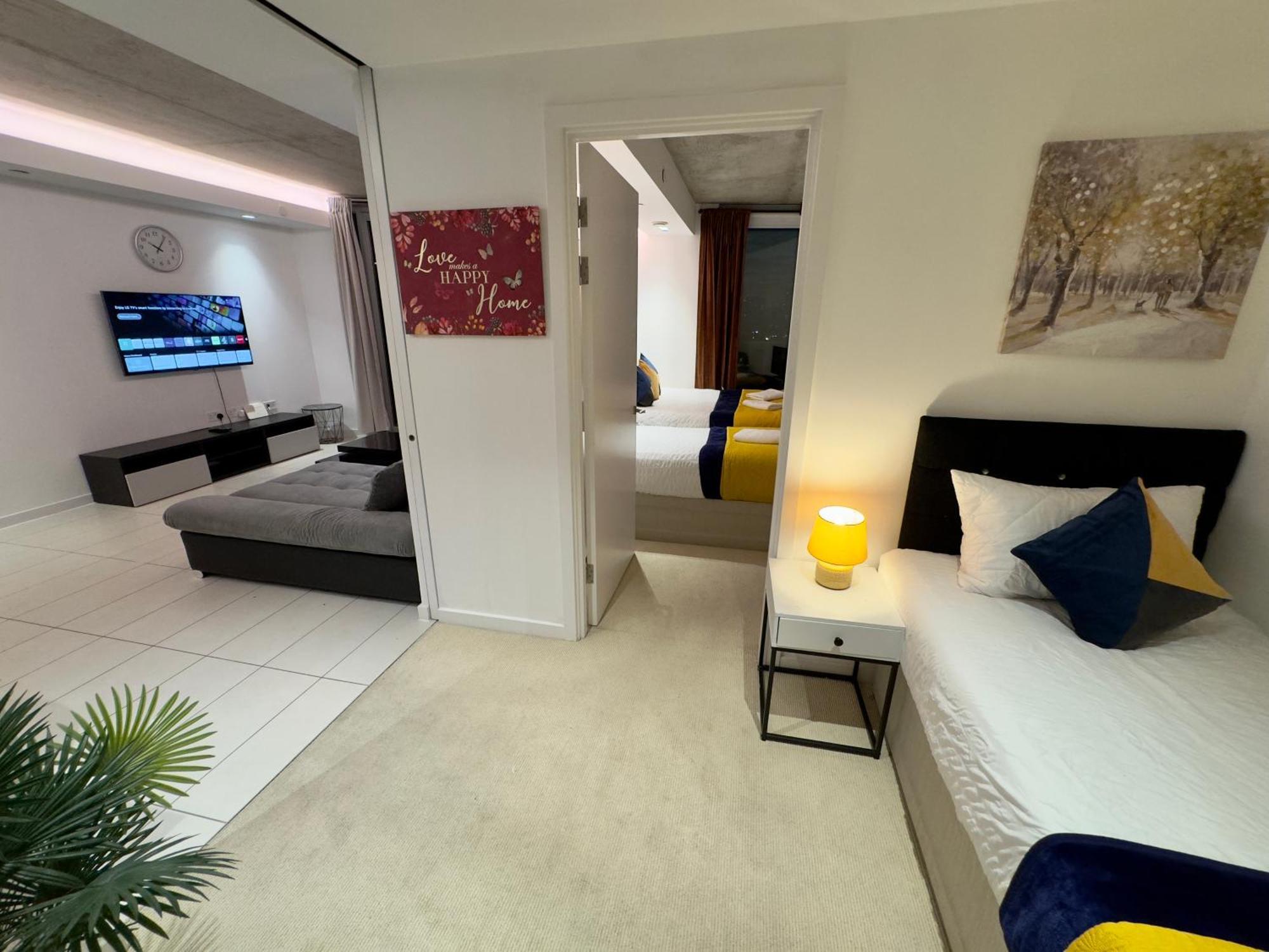 London Excel Cosy Apartment With Balcony & River View Close To O2 Arena, Cable Car, City Hall Luaran gambar